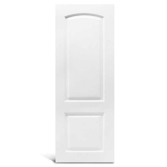 Ușă turnată cu amorsare netedă cu 2 panouri