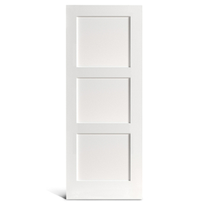 3 pătrat cu panou plat cu ușă Shaker amorsată verticală