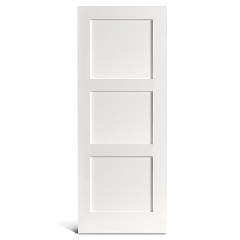 3 pătrat cu panou plat cu ușă Shaker amorsată verticală