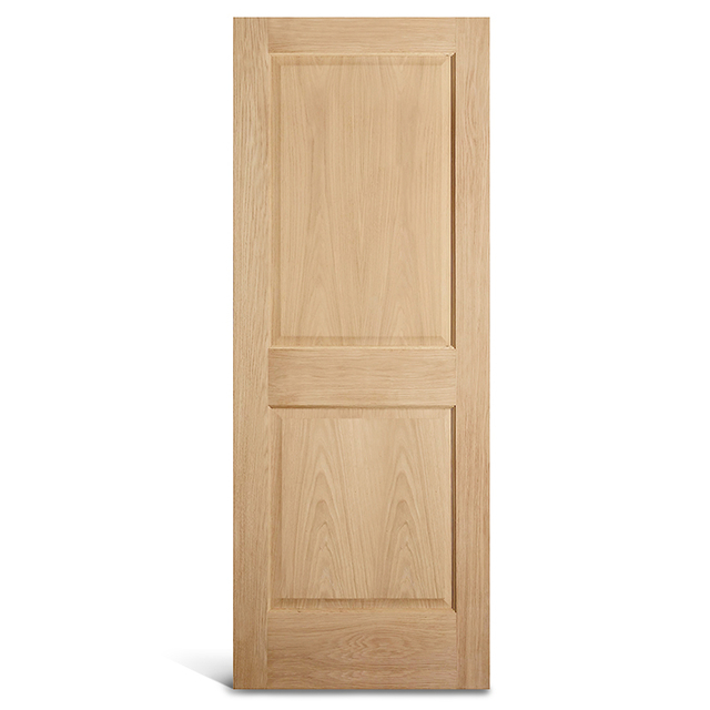 Ușă panou din stejar cu 2 panouri