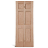 6 panouri pătrate de stejar de stejar bifold