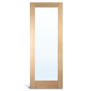 1 uşă franţuzească din sticlă de stejar