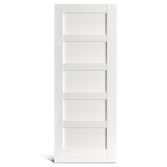 5 Ușă cu panou plat din PVC