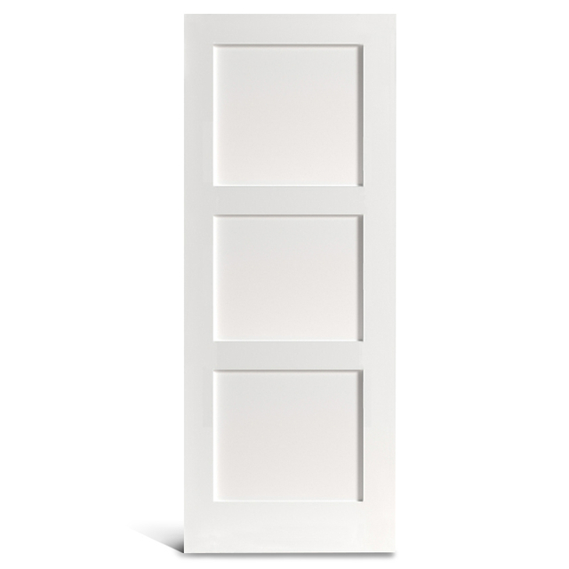 3 pătrat cu panou plat cu ușă Shaker verticală prevopsită