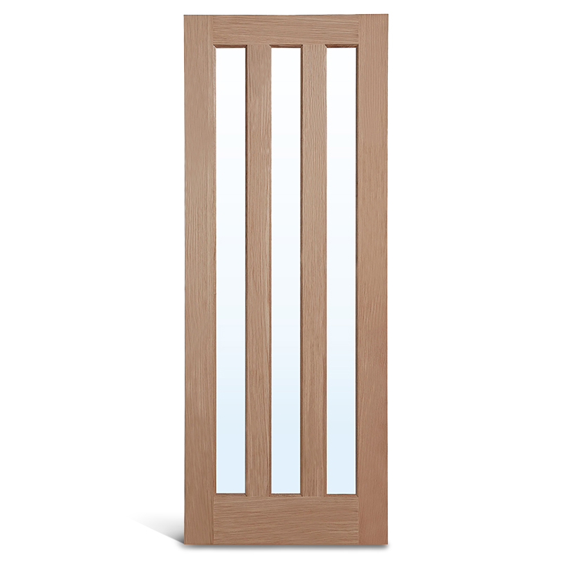 3 panouri stejar sticla usa panou