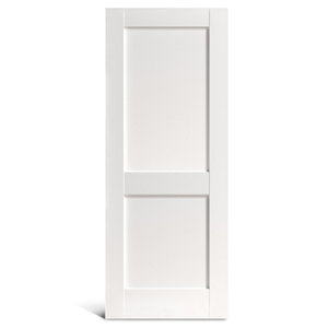 2 usi cu panou plat PVC Shaker