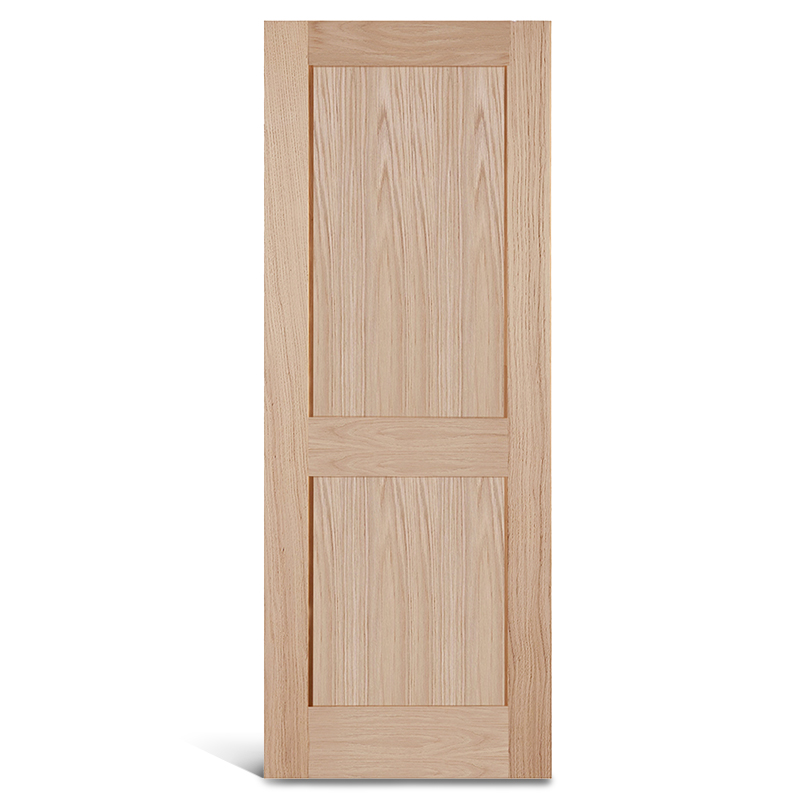 2 usa Shaker din stejar cu panou plat