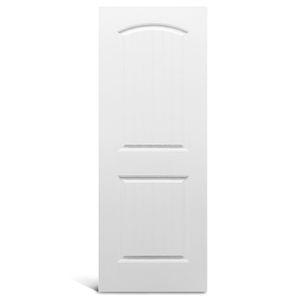 Ușă turnată cu grunduire texturată cu 2 panouri