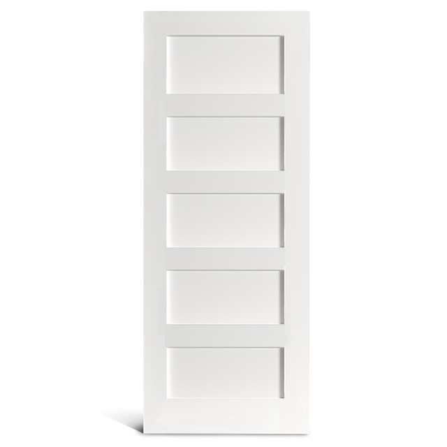 5 Ușă Shaker amorsată cu panou plat