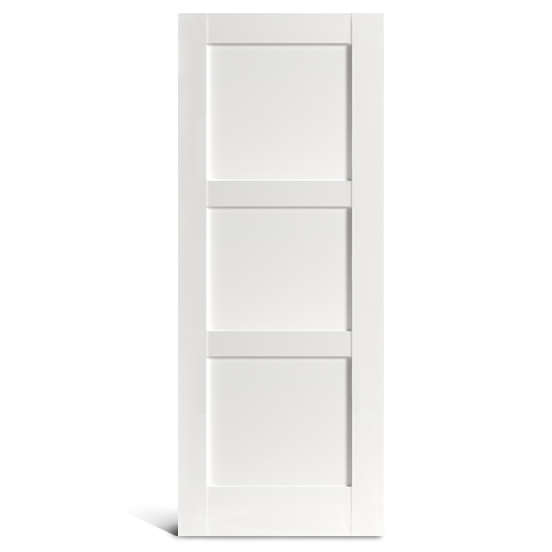 Ușă Shaker PVC cu 3 panouri plate