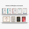 Oupai PVC Ușă din lemn MDF Certificat CE Saso GOST-R