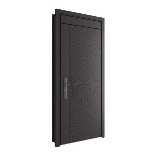 Ușă de securitate pentru intrare din oțel Oupai FSC CE Saso GOST-R Autentificare