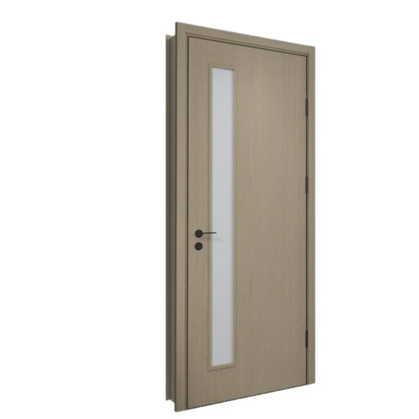 Oupai PVC Ușă din lemn MDF Certificat CE Saso GOST-R